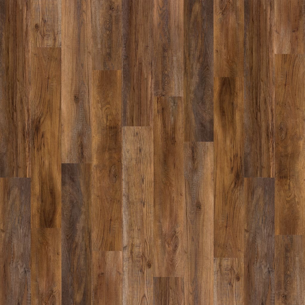 WallArt Planken hout-look schuurhout eiken omberbruin