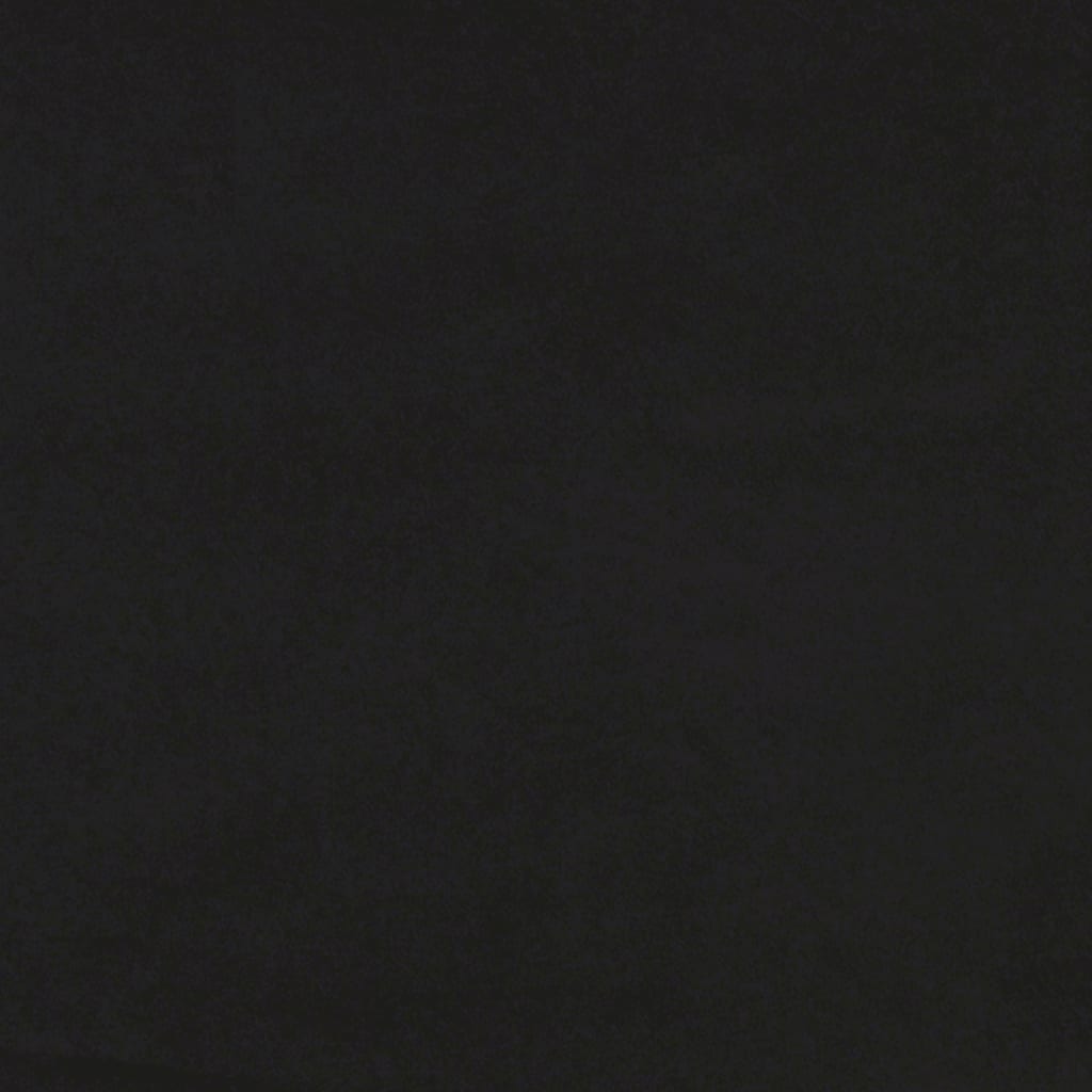 vidaXL Slaapbank met matras 80x200 cm fluweel zwart