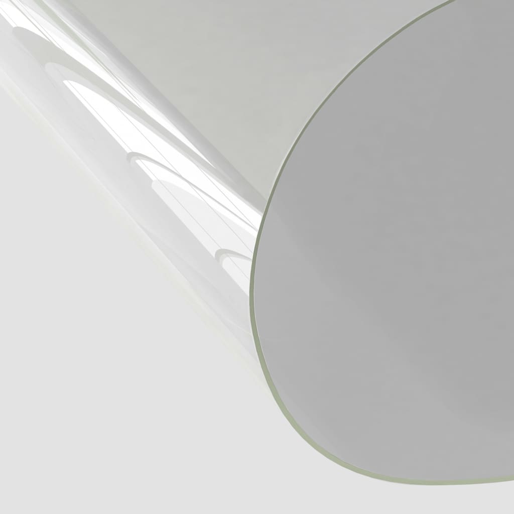 vidaXL Tafelbeschermer 70x70 cm 2 mm PVC transparant