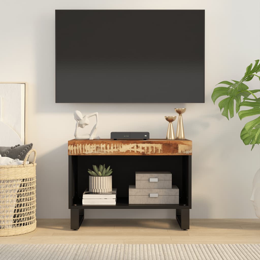 vidaXL Tv-meubel 60x33x43,5 cm massief gerecycled hout