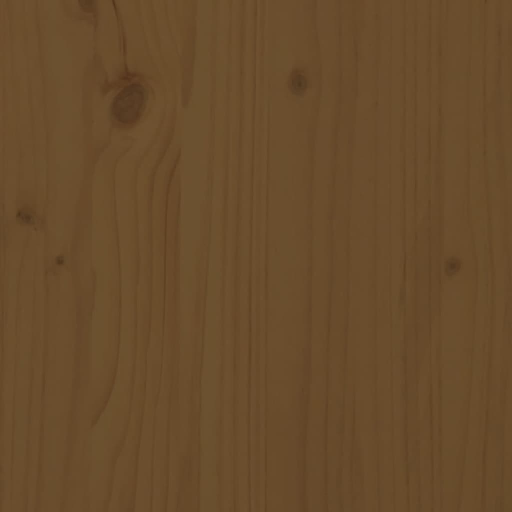 vidaXL Slaapbank 80x200 cm massief grenenhout honingbruin