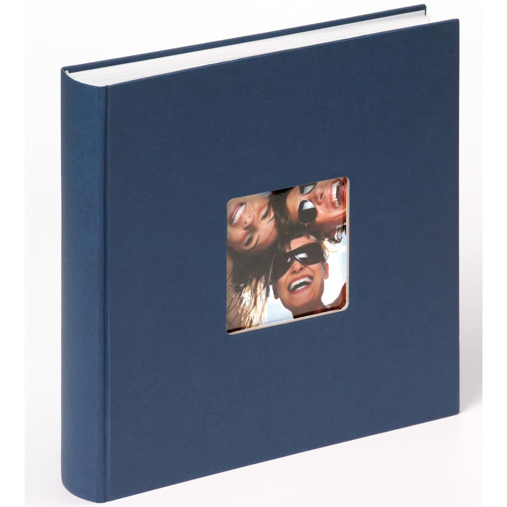 Walther Design Fotoalbum Fun 100 pagina's 30x30 cm blauw