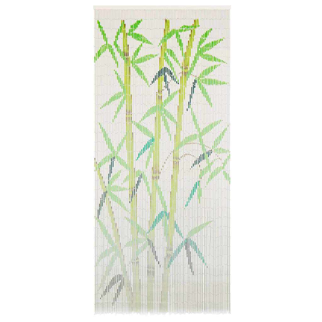 Vliegengordijn 90x220 cm chenille licht- en donkergrijs kopen