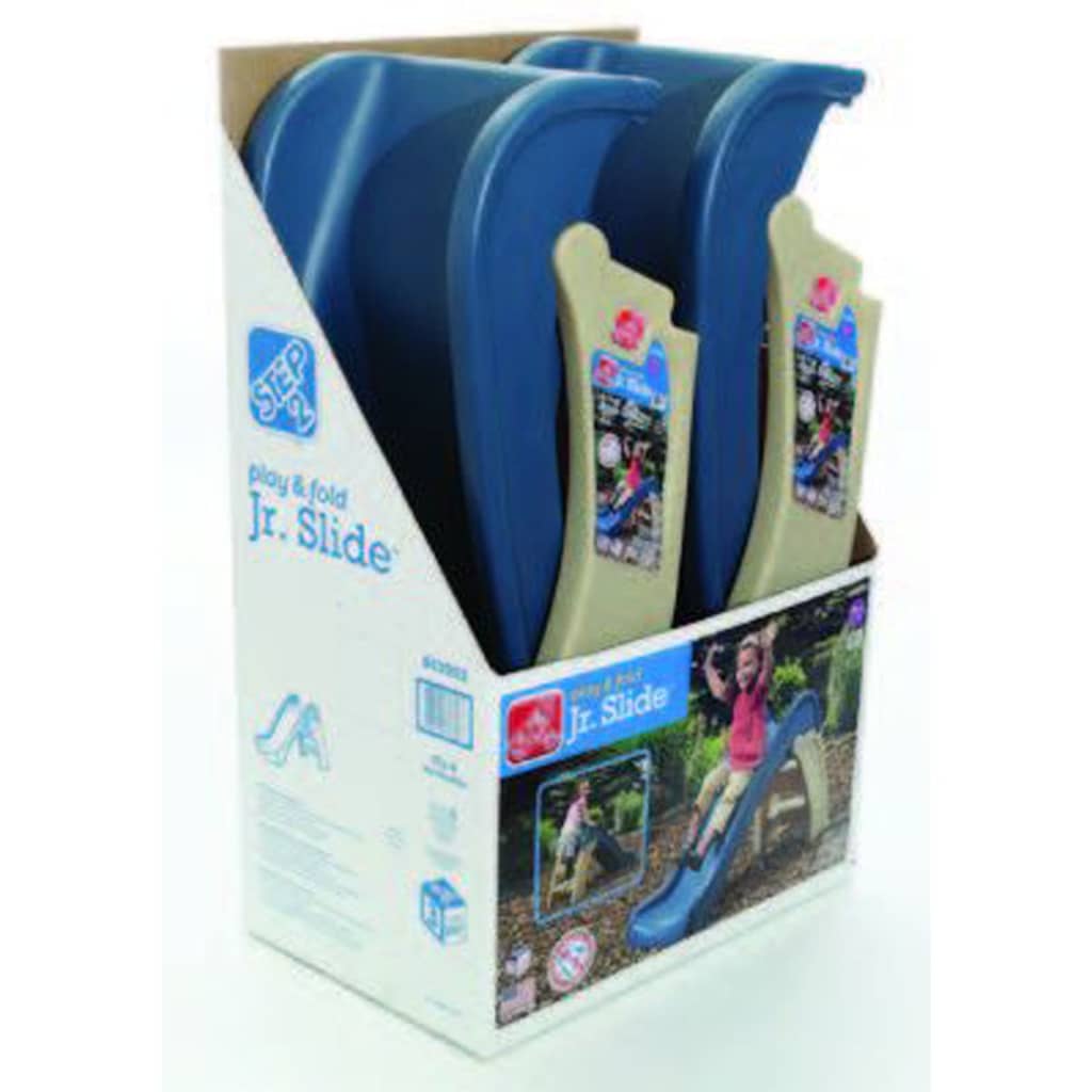 Step2 Glijbaan inklapbaar Play & Fold Junior blauw en bruin