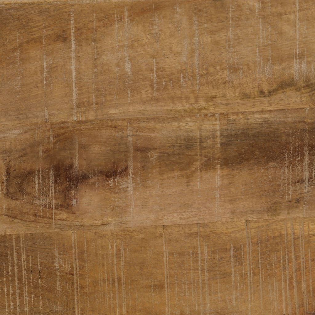 vidaXL Eettafel 120x60x76 cm massief mangohout