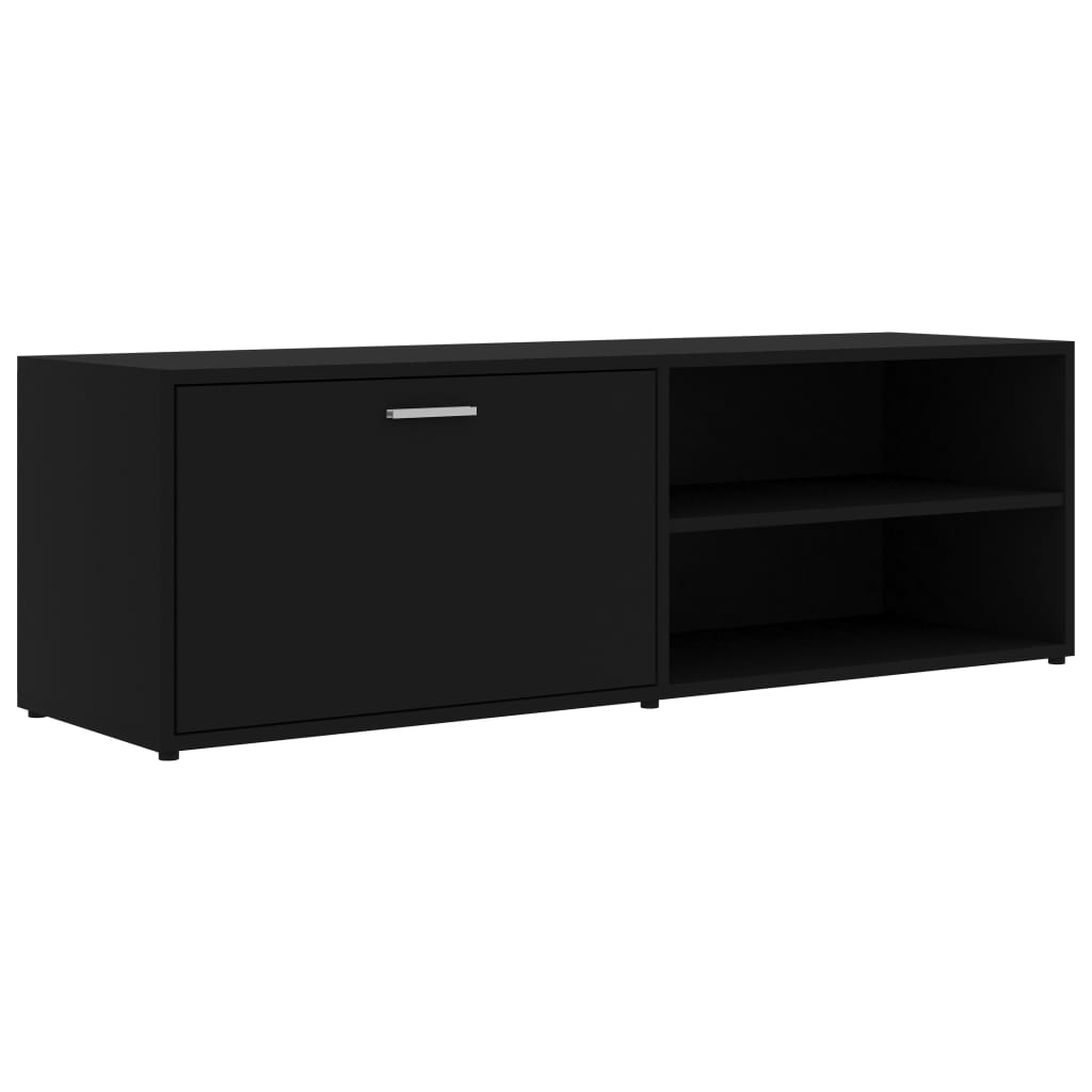 vidaXL Tv-meubel 120x34x37 cm bewerkt hout zwart