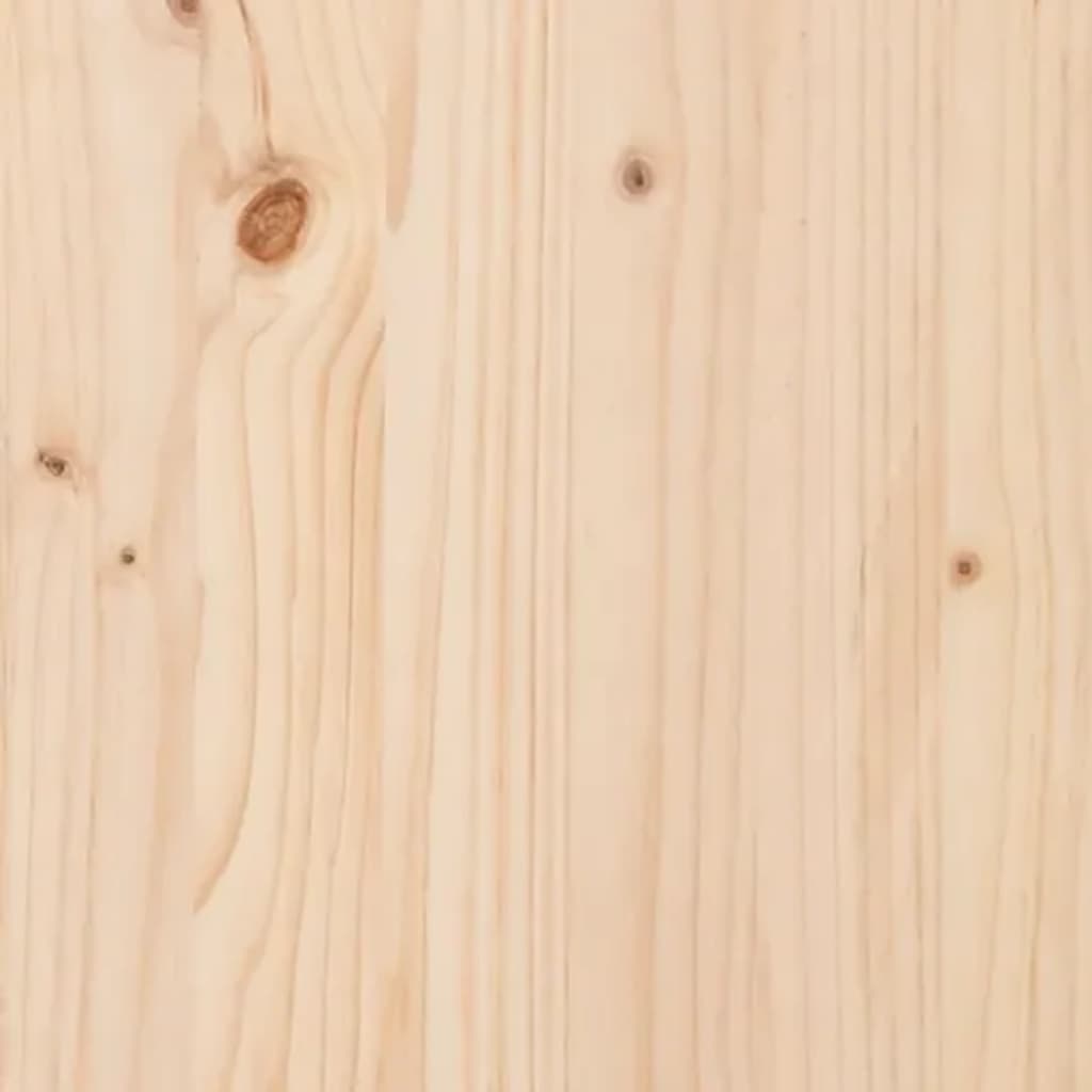 vidaXL Opbergbox 59,5x36,5x33 cm massief grenenhout