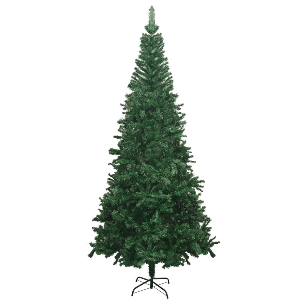 vidaXL Kunstkerstboom met verlichting L 240 cm groen