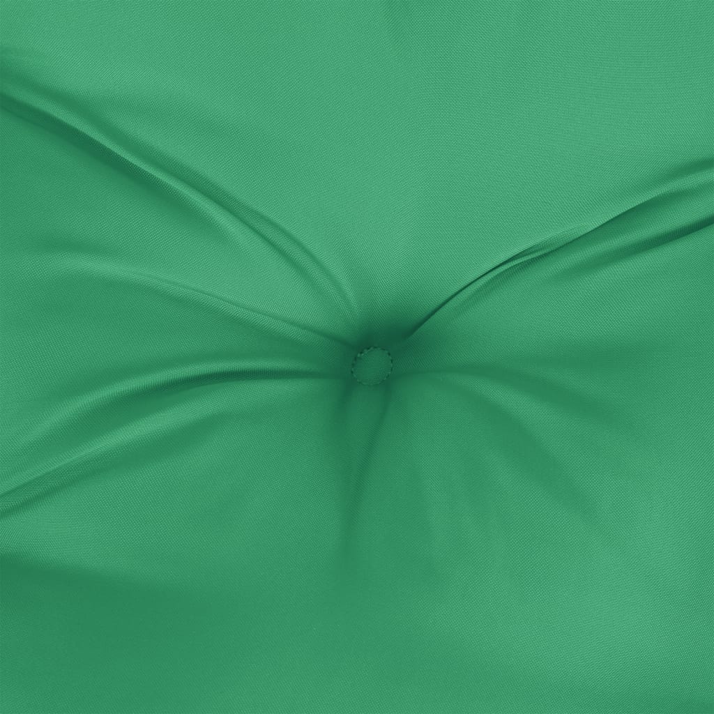 vidaXL Palletkussen 60x40x12 cm stof groen
