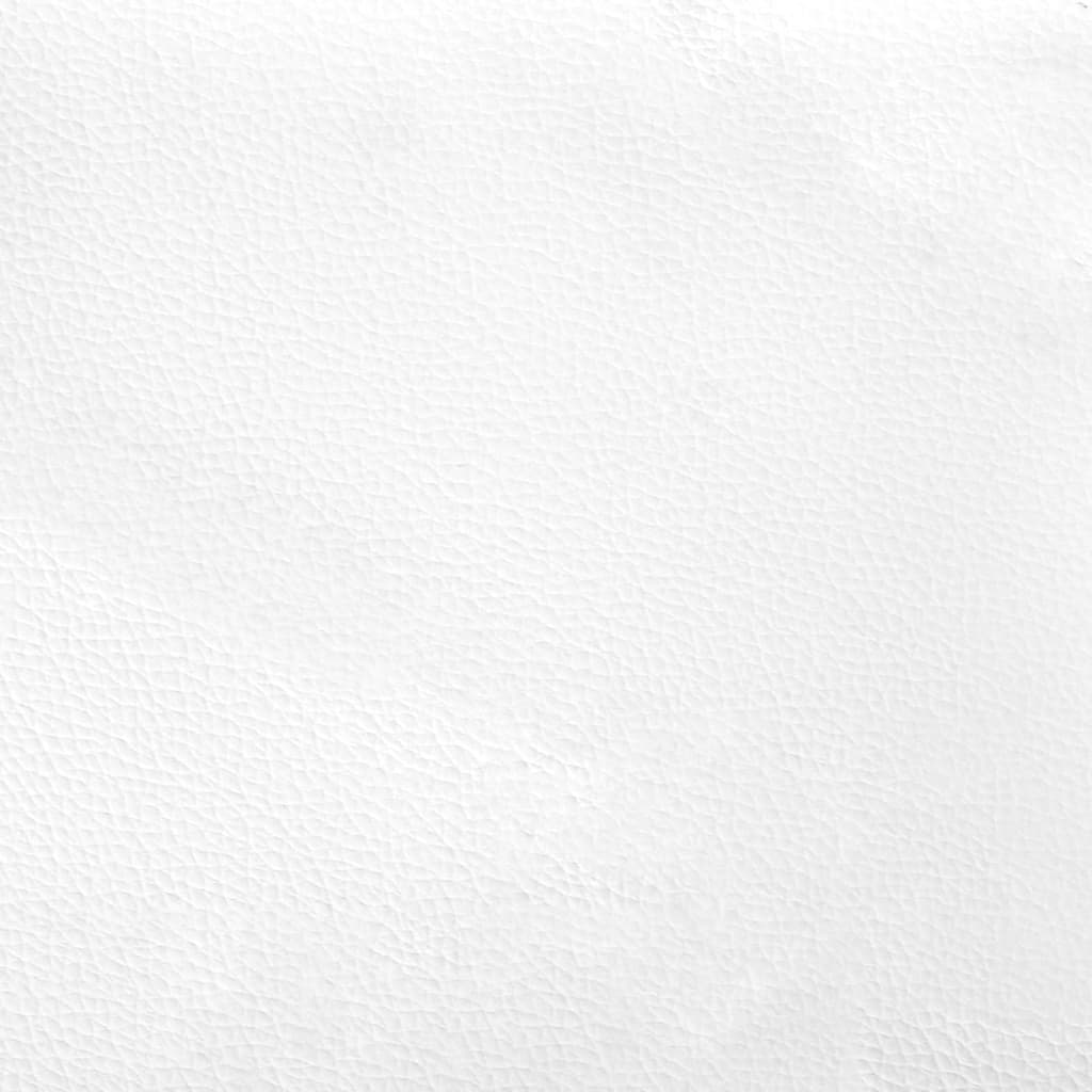 vidaXL Hoofdbordkussen 80 cm kunstleer zwart en wit