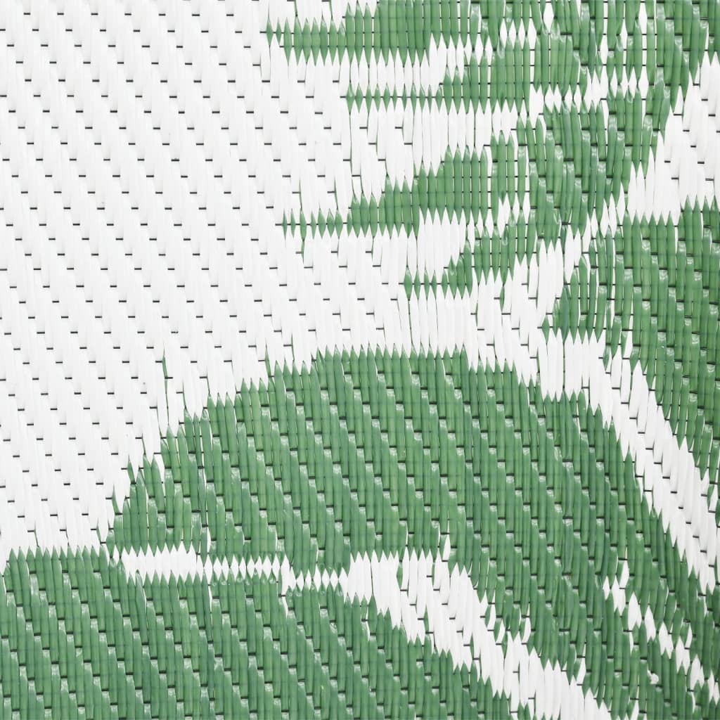 vidaXL Buitenkleed 120x180 cm polypropeen groen