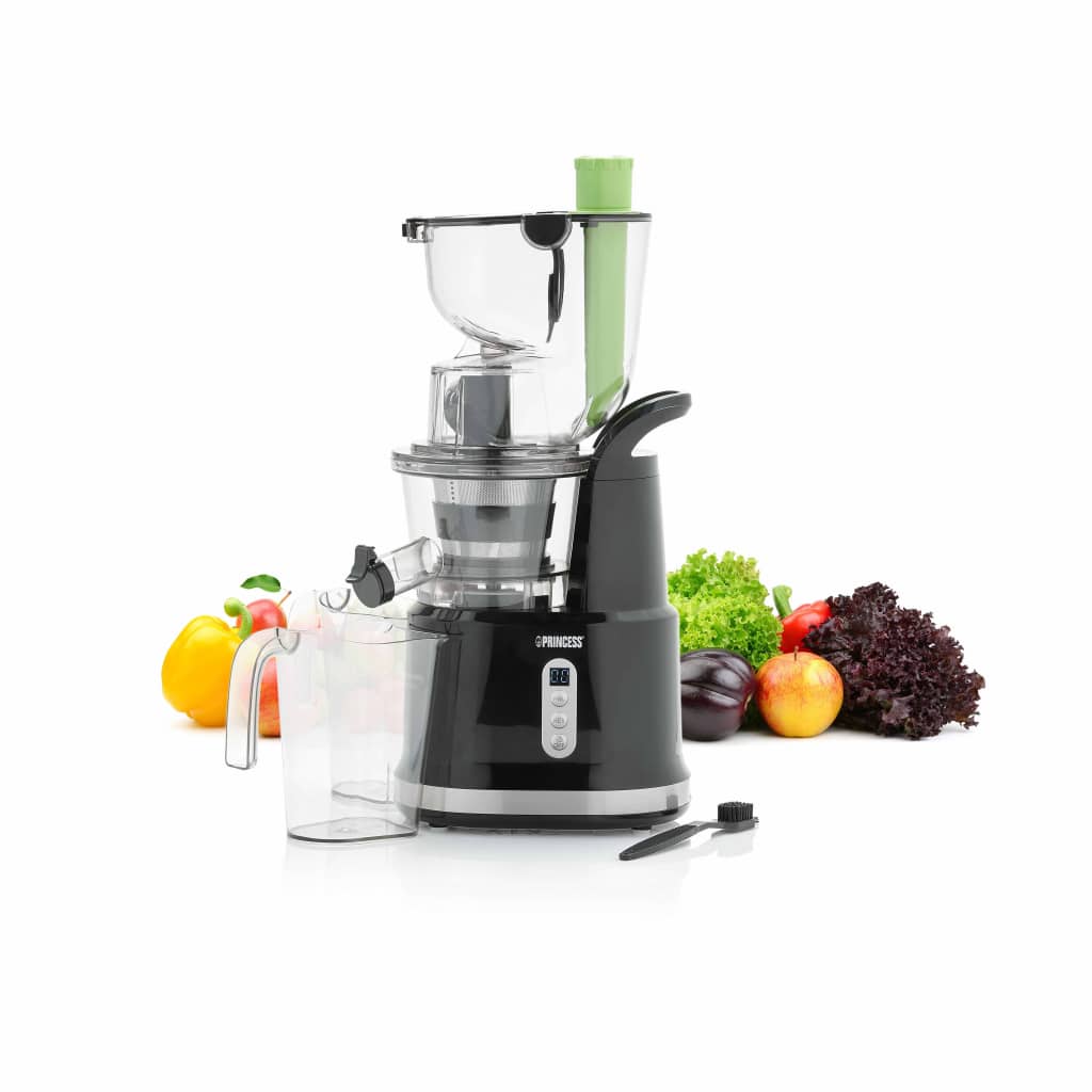 Princess 202045 Easy Fill Slow Juicer - Extra großer Fülltrichter - Hoher Saftertrag
