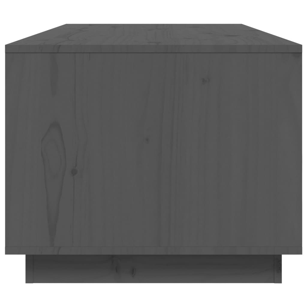 vidaXL Salontafel 100x50x41 cm massief grenenhout grijs