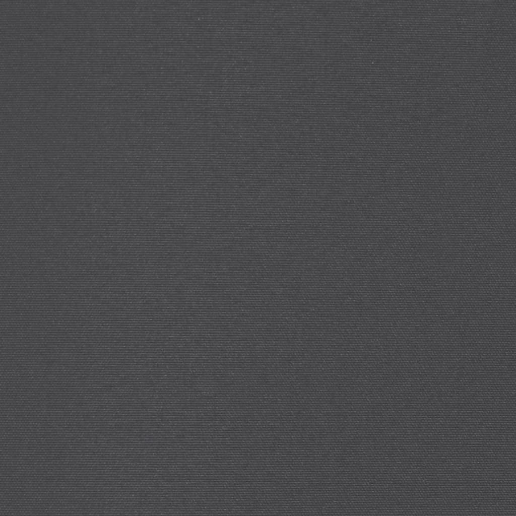 vidaXL Balkonscherm 145x250 cm zwart