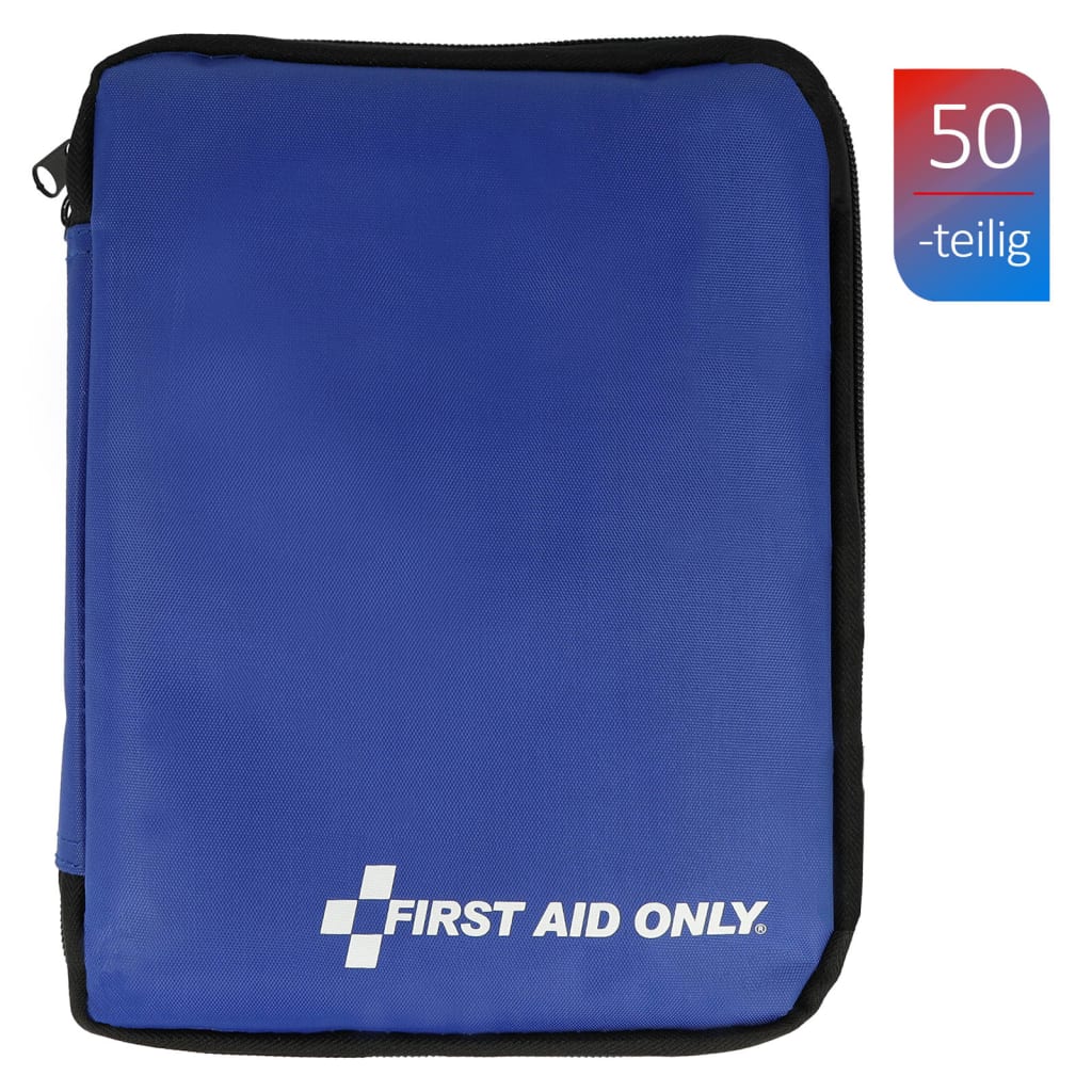 FIRST AID ONLY 50-delige EHBO-tas blauw
