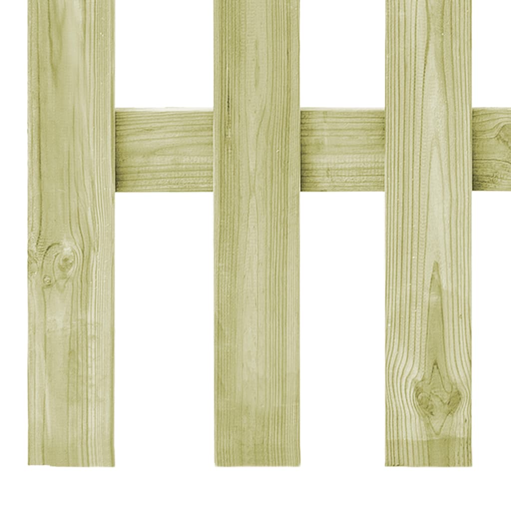 vidaXL Poort 170x150 cm geïmpregneerd grenenhout