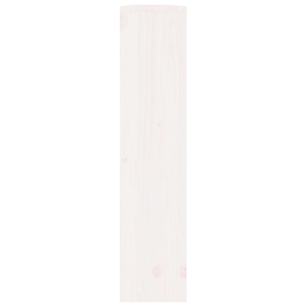 vidaXL Radiatorombouw 169x19x84 cm massief grenenhout wit