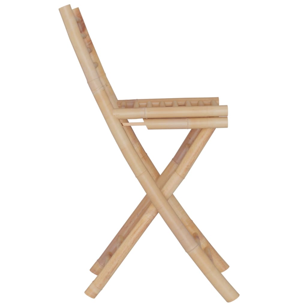 vidaXL 3-delige Barset bamboe