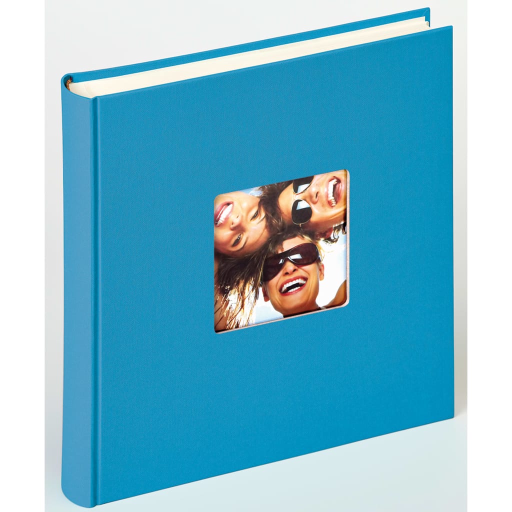 Walther Design Fotoalbum Fun 100 pagina's 30x30 cm oceaanblauw