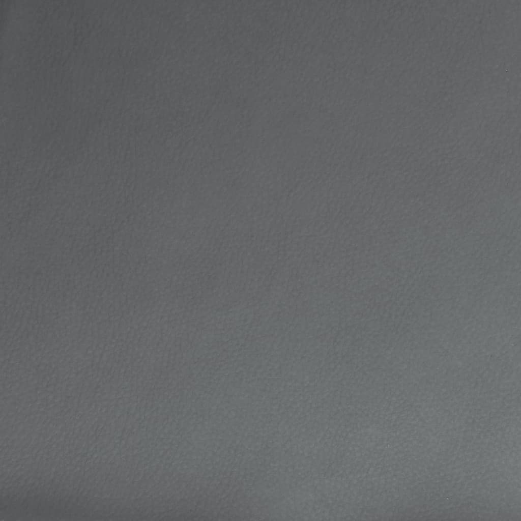vidaXL Bankje 107x80x81 cm kunstleer grijs