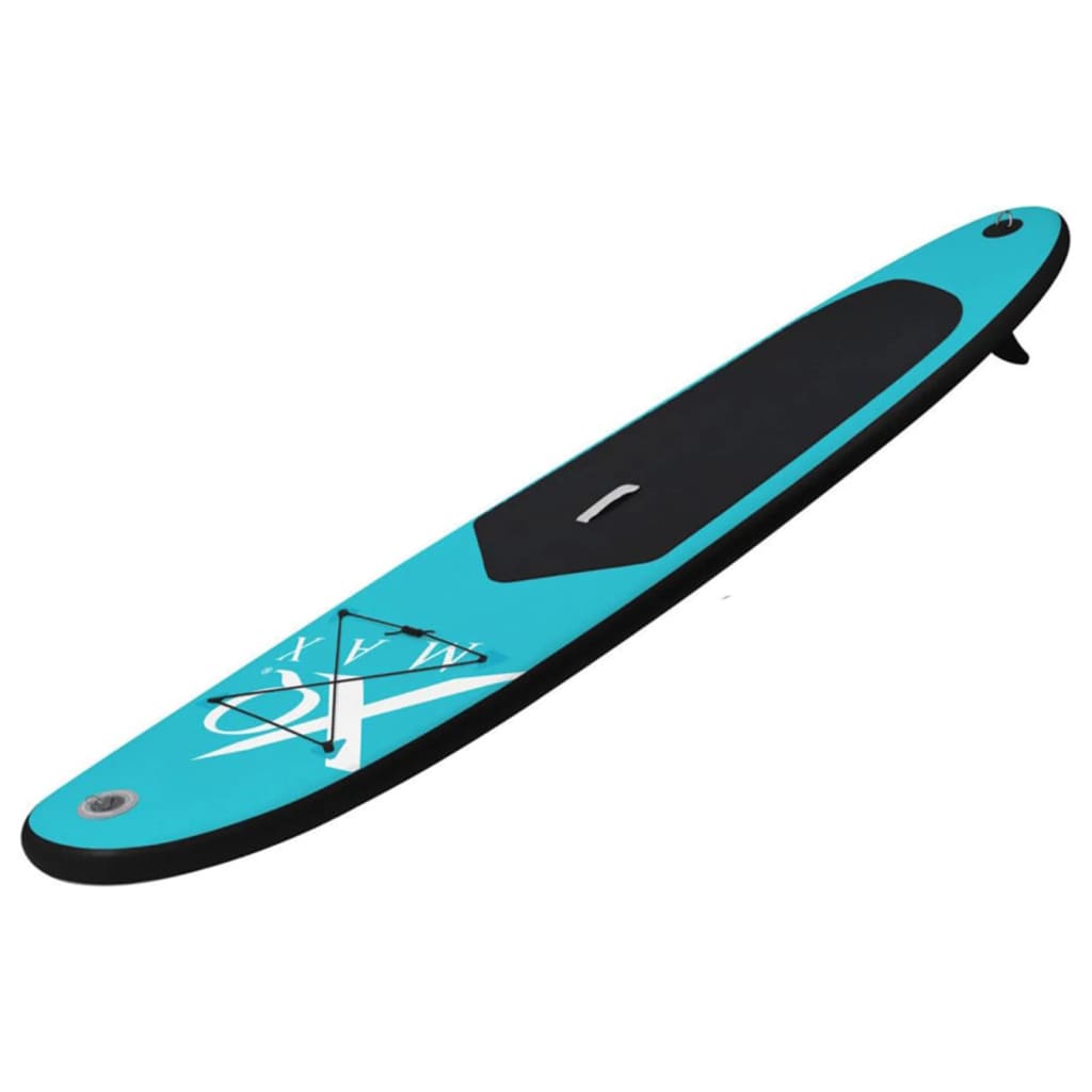 XQ Max Stand Up Paddleboard opblaasbaar 285 cm blauw en zwart