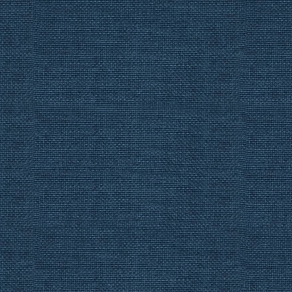 vidaXL Eetkamerstoelen 2 st draaibaar stof blauw