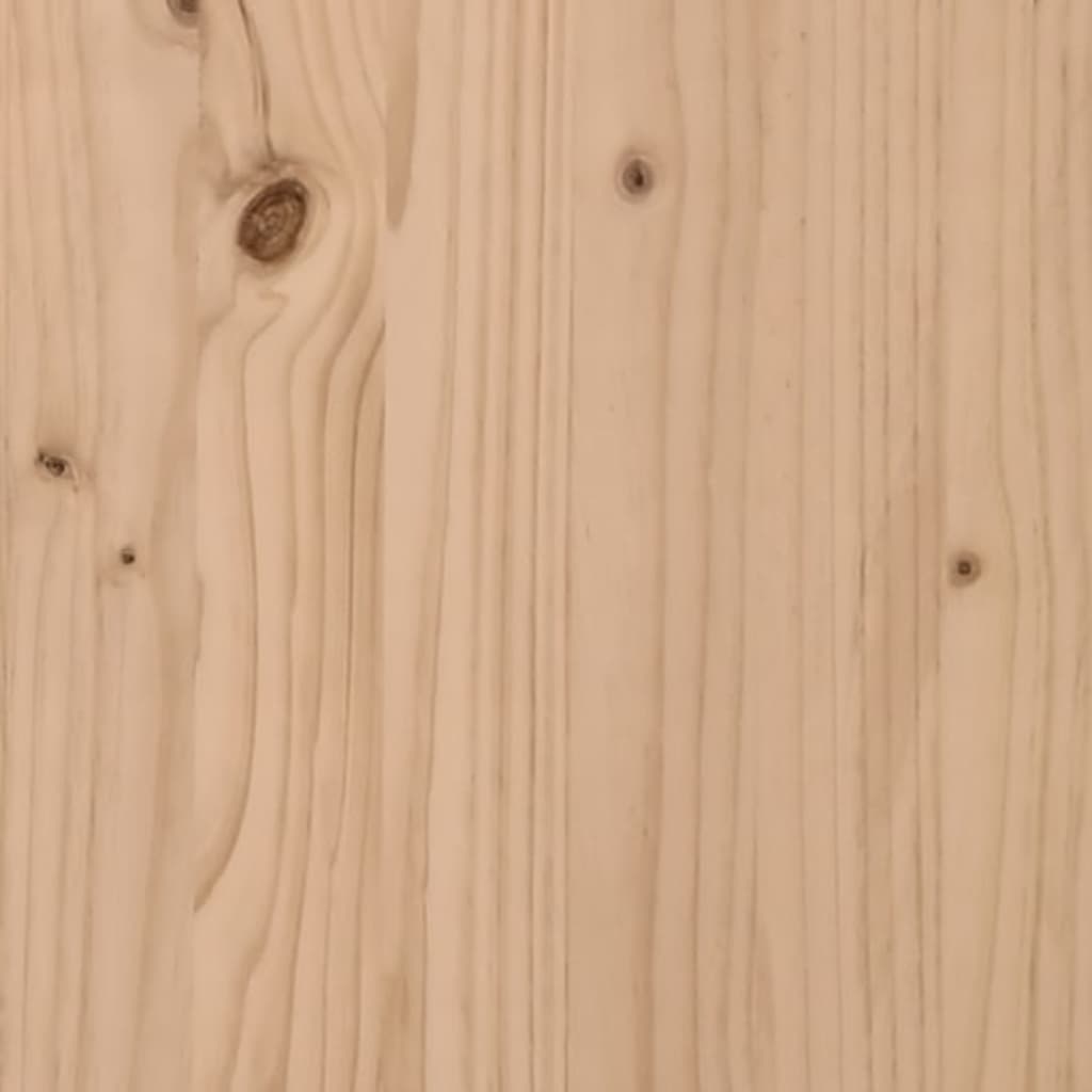 vidaXL Wandtafel 82x38x75 cm bewerkt hout