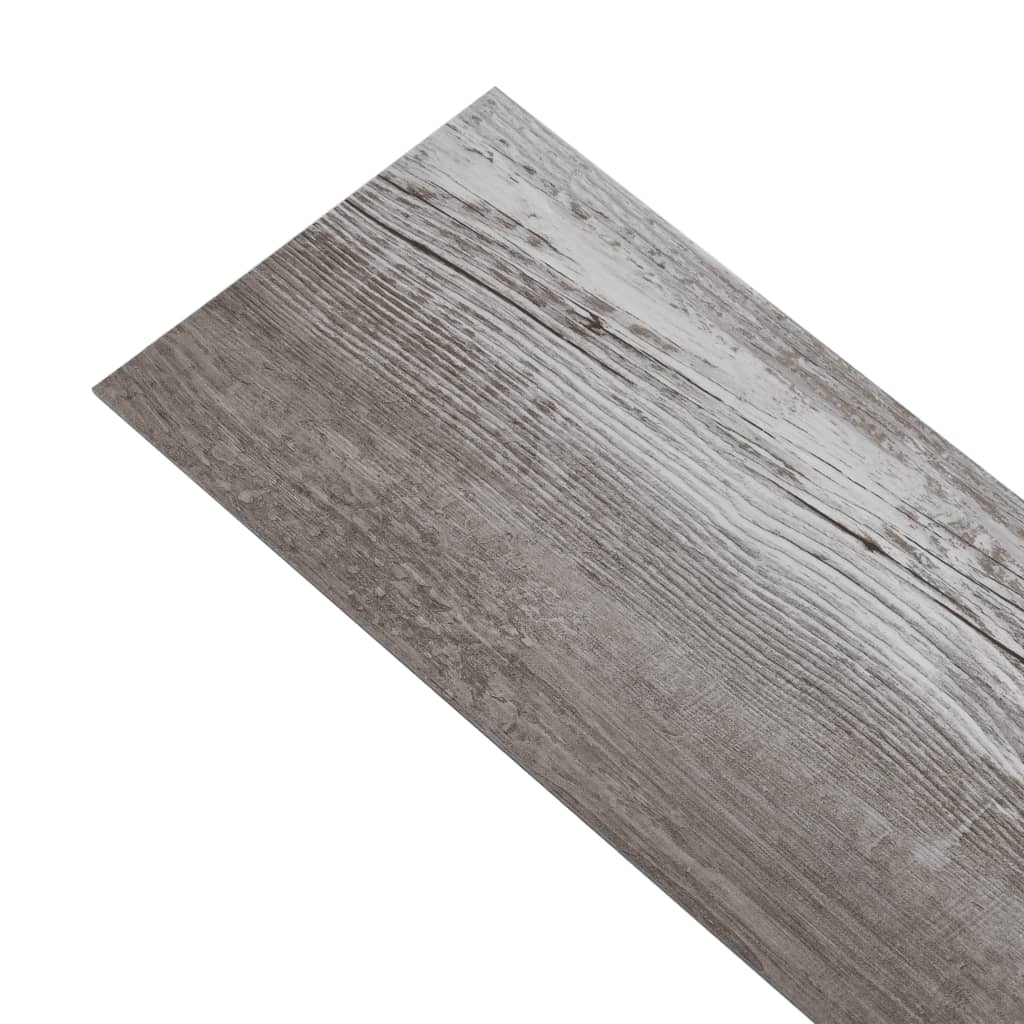 vidaXL Vloerplanken zelfklevend 5,02 m² 2 mm PVC mat houtbruin