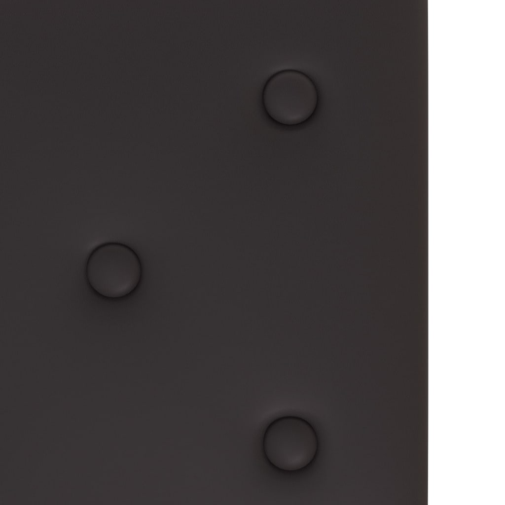 vidaXL Wandpanelen 12 st 3,24 m² 90x30 cm kunstleer zwart