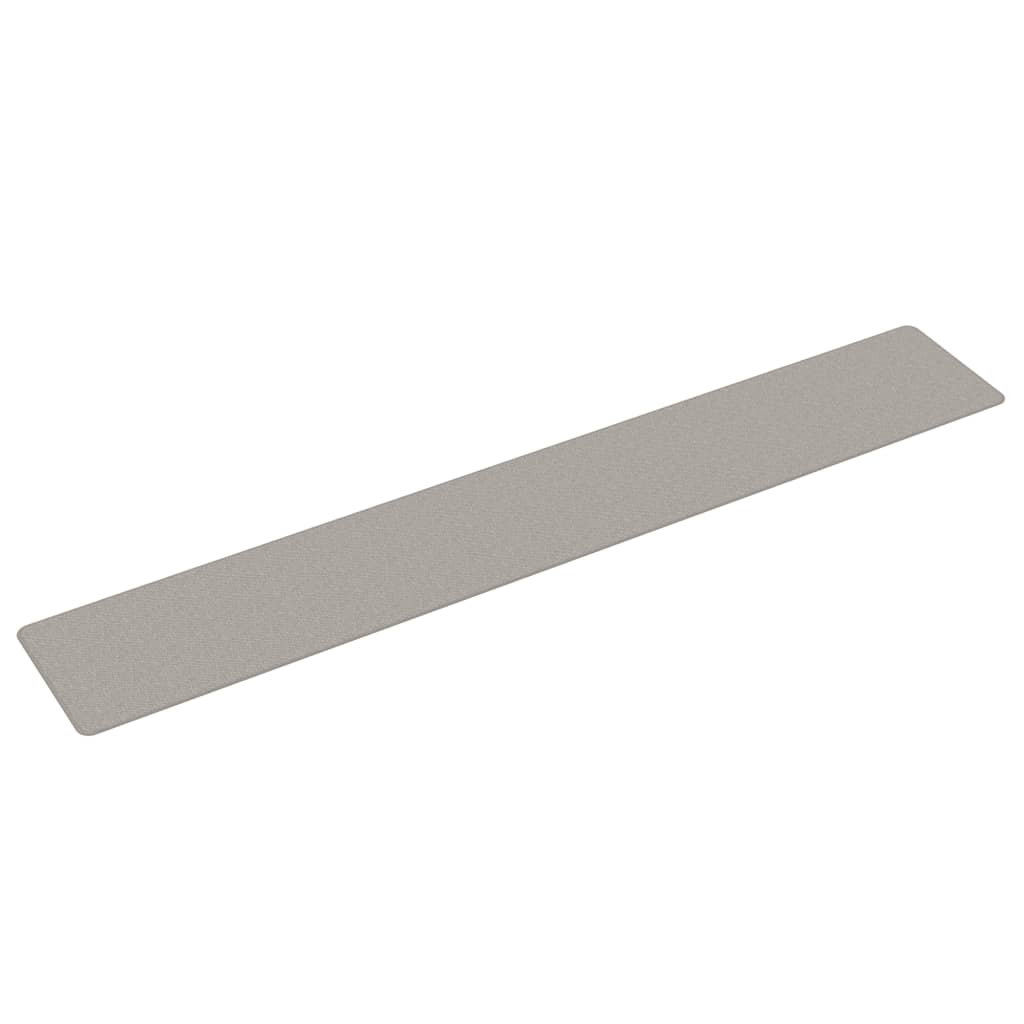 vidaXL Tapijtloper 80x400 cm sisal-look antracietkleurig, gangloper, keuken mat, gangtapijt, tapijt loper, gang loper, keuken tapijt loper