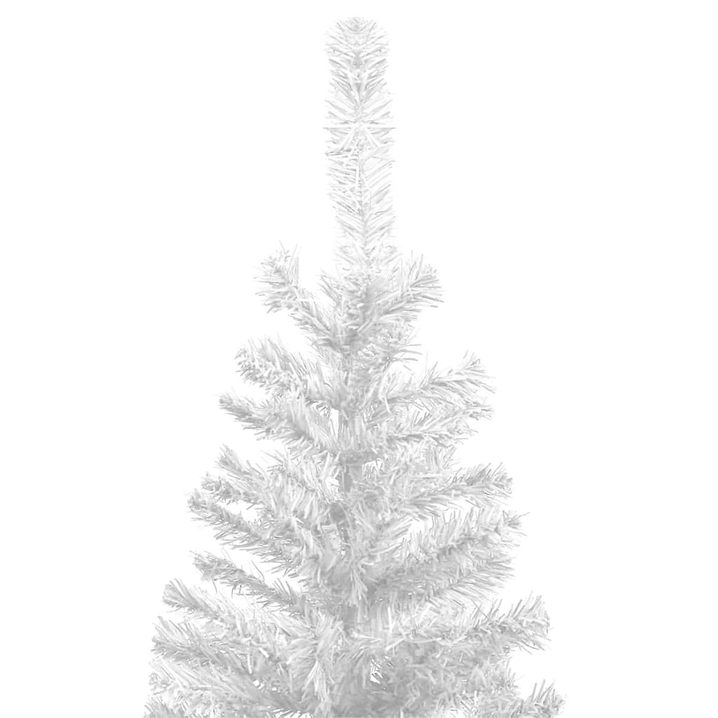 vidaXL Kunstkerstboom met verlichting L 240 cm wit