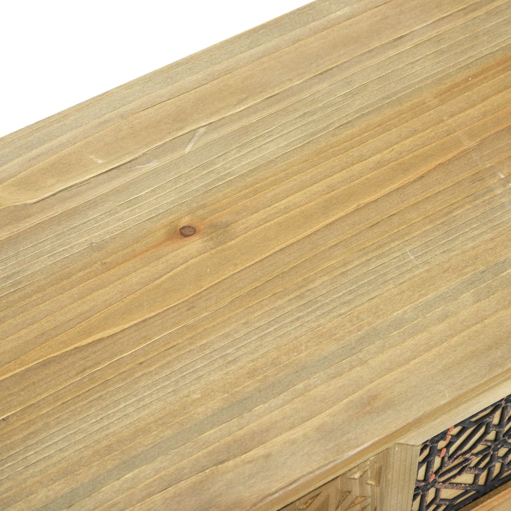 vidaXL Dressoir 60x30x56,5 cm hout bruin