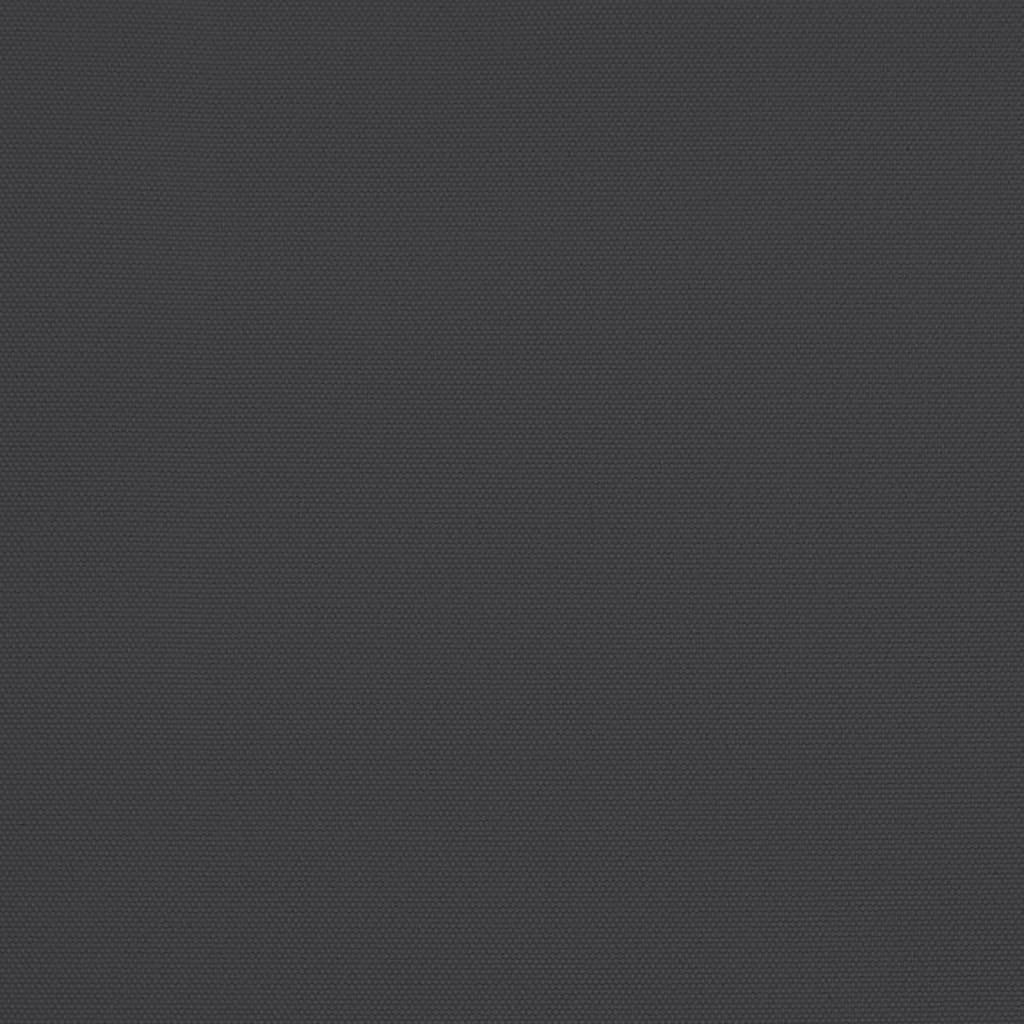 vidaXL Zweefparasol met aluminium paal 350 cm zwart