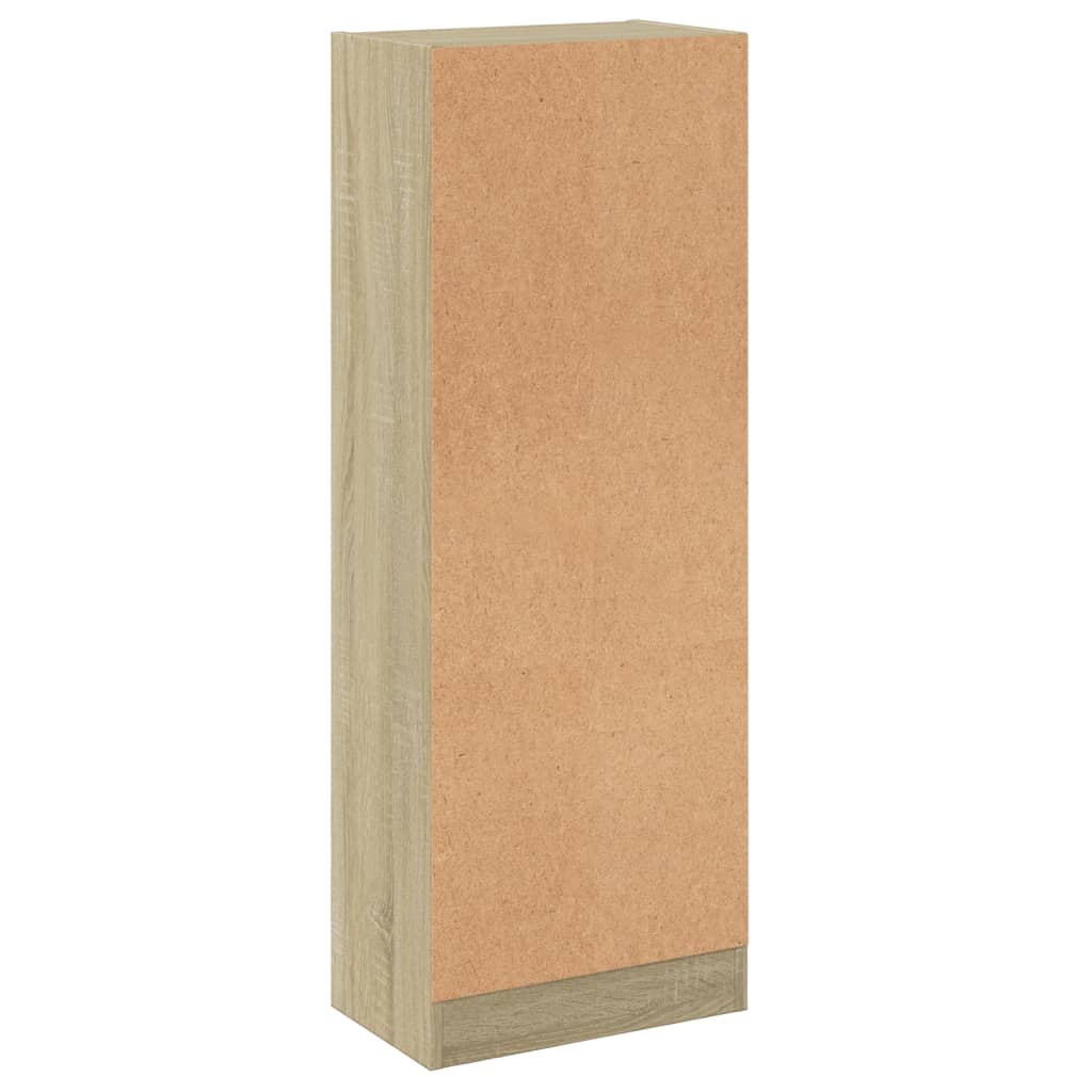vidaXL Boekenkast met 3 schappen 40x24x109 cm bewerkt hout sonoma eik