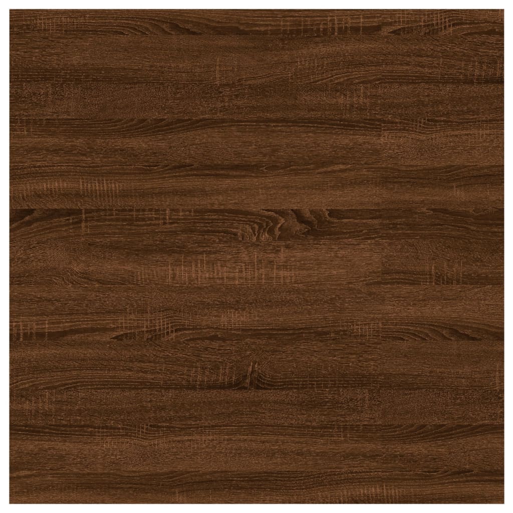 vidaXL Wandschappen 4 st 40x50x1,5 cm bewerkt hout bruineikenkleurig