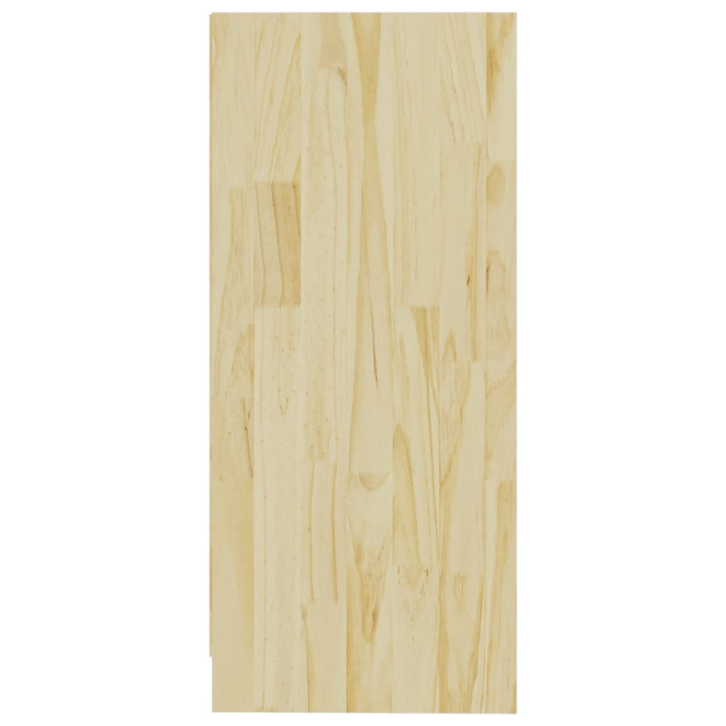 vidaXL Bijzetkast 35,5x33,5x76 massief grenenhout