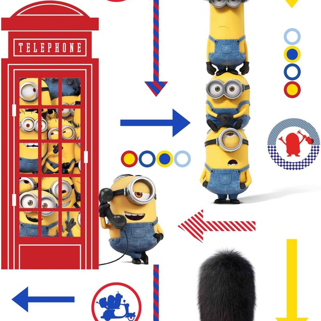 Kids at Home Behang Minions Hello wit