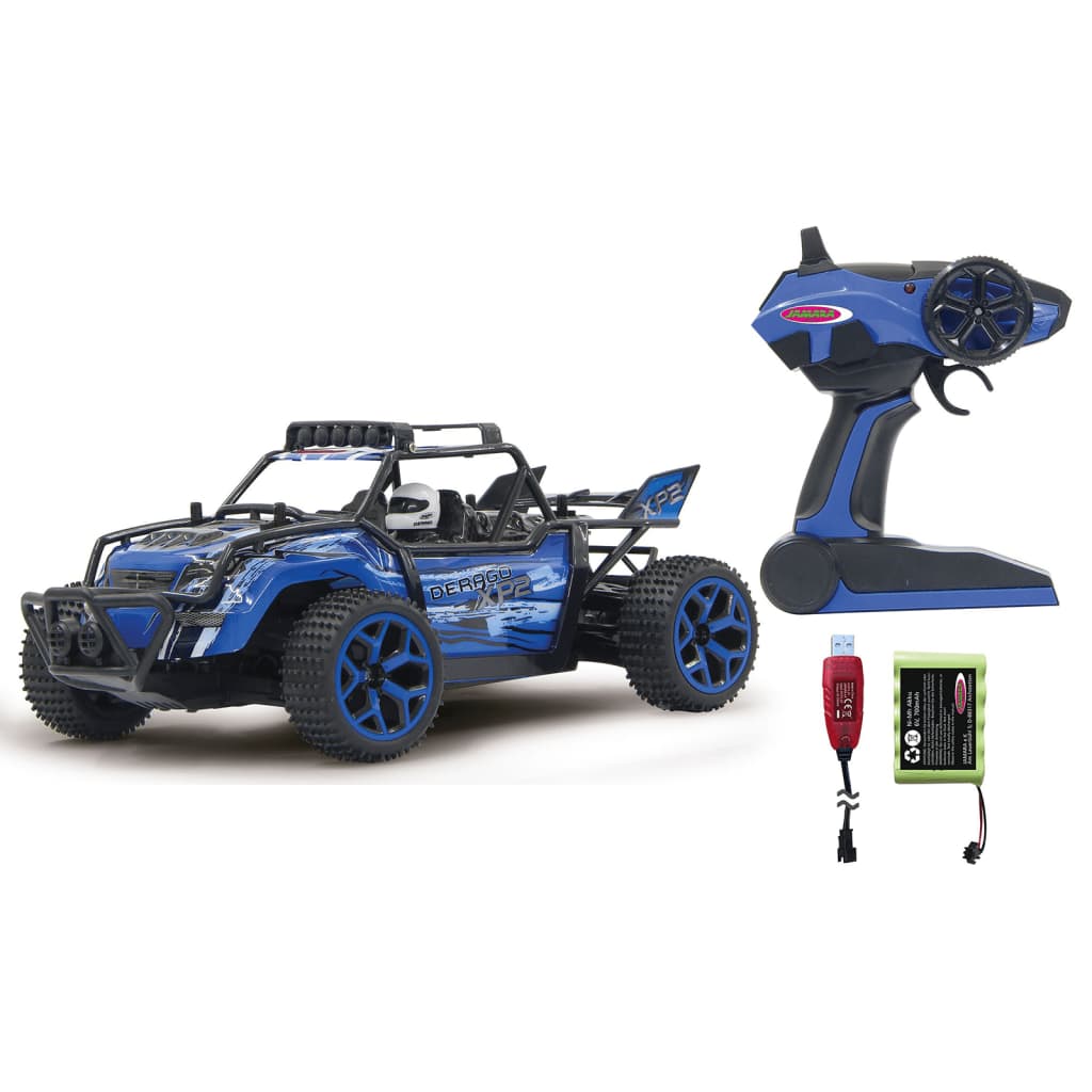 Rastar RC Derago XP1 4WD 2 jongens 2,4 GHz 1:18 blauw