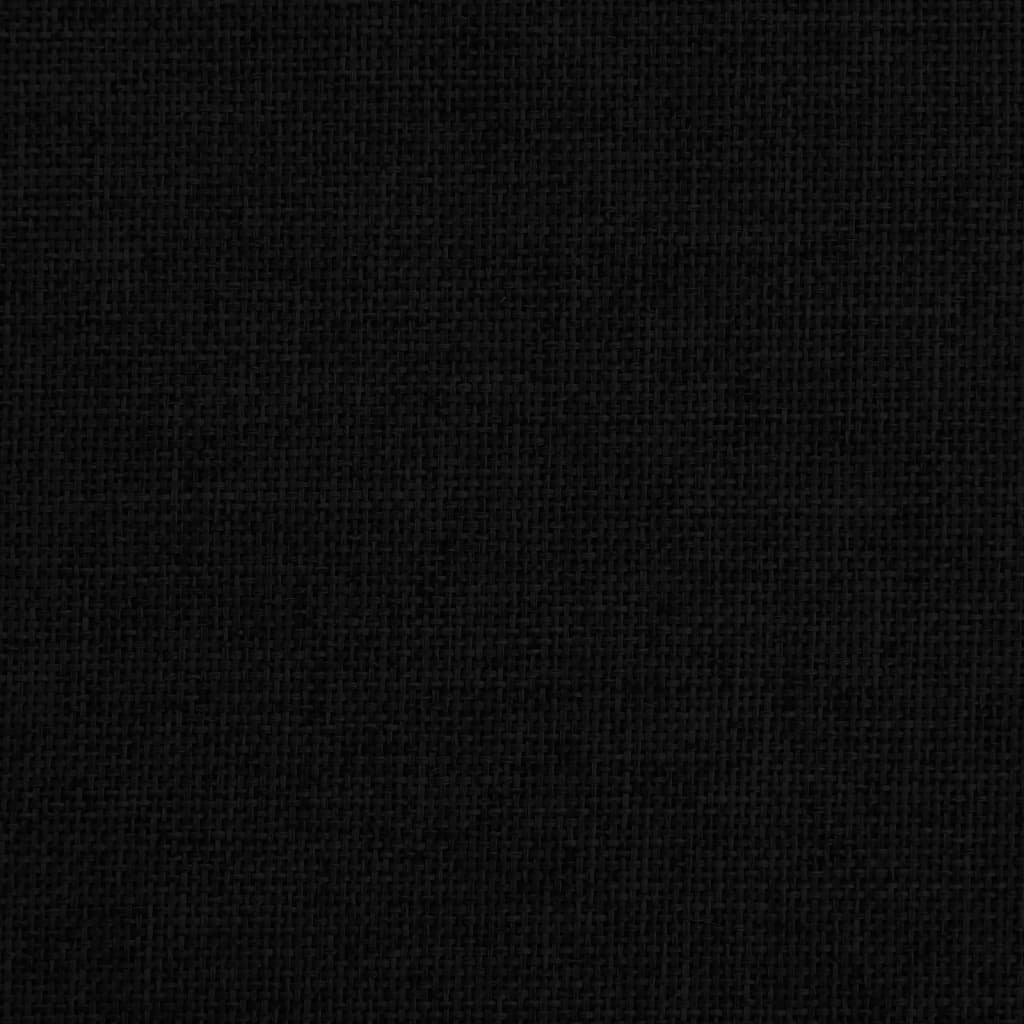 vidaXL Kinderbank 70x45x30 cm stof zwart