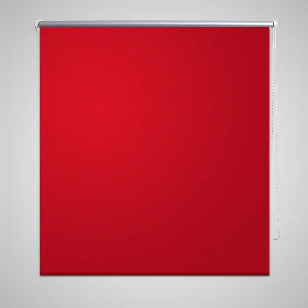 Rolgordijn verduisterend 160 x 175 cm rood