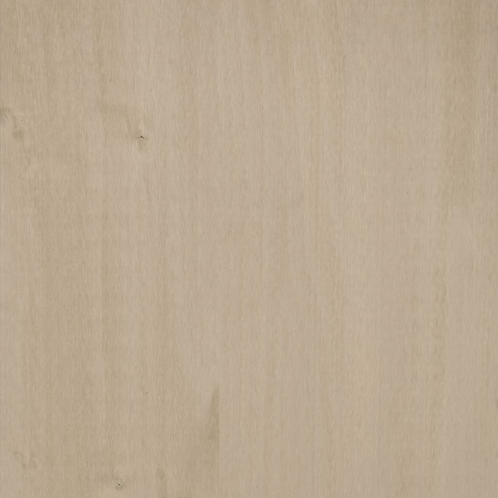 vidaXL Dressoir HAMAR 79x40x103,5 cm massief grenenhout honingbruin