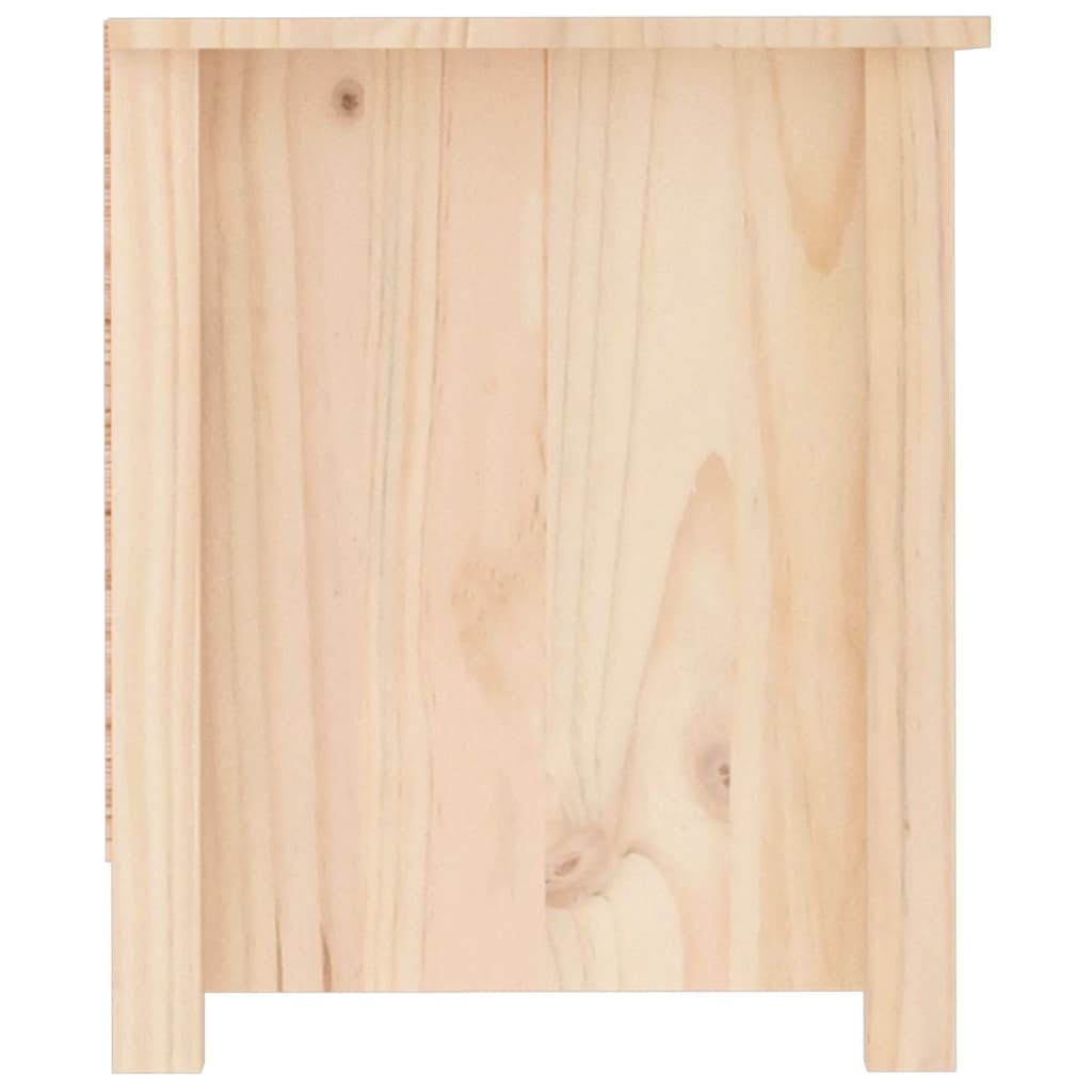 vidaXL Schoenenkast 110x38x45,5 cm massief grenenhout