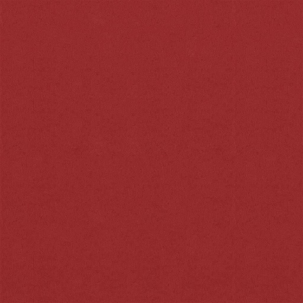 vidaXL Balkonscherm 75x300 cm oxford stof rood