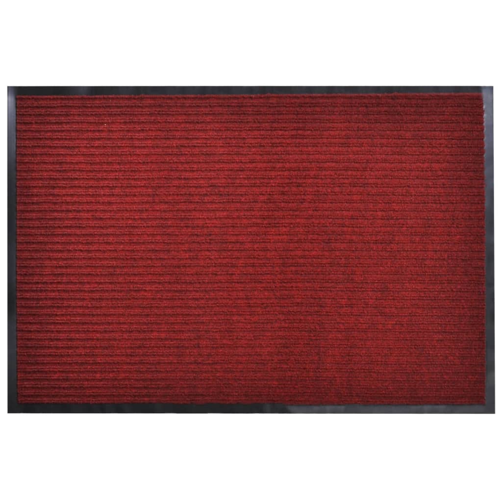 Deurmat PVC 180 x 120 cm (rood)