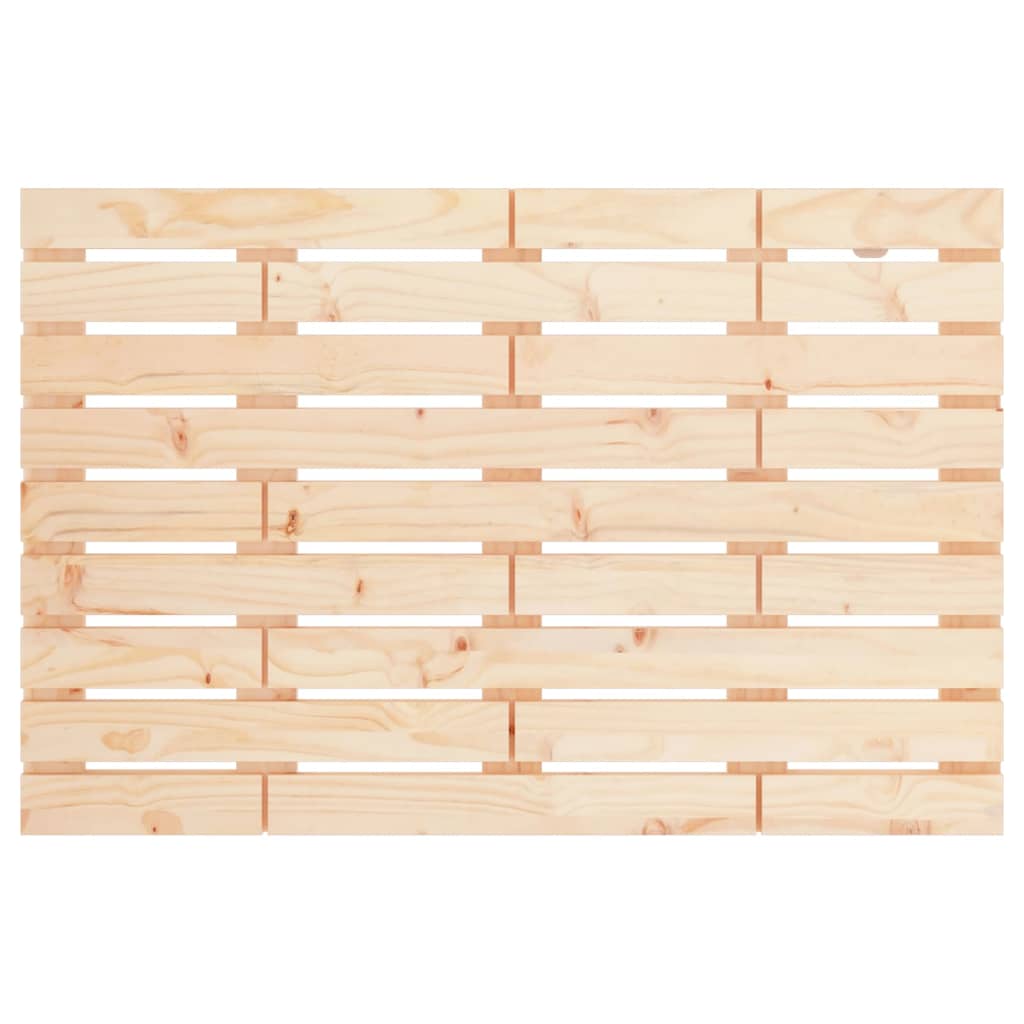 vidaXL Hoofdbord wandmontage 96x3x63 cm massief grenenhout