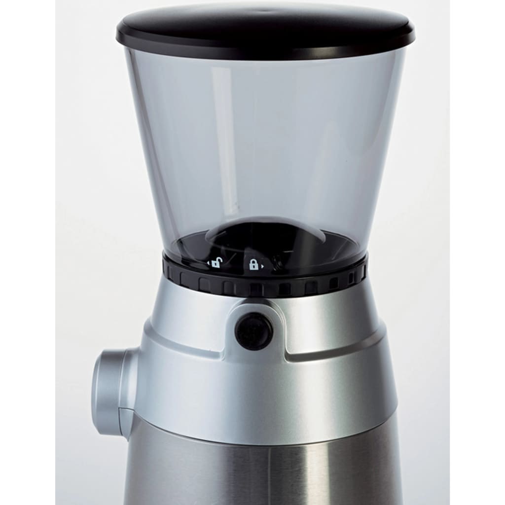 Ariete Koffiemolen Grinder Pro 150 W 300 gram zilverkleurig