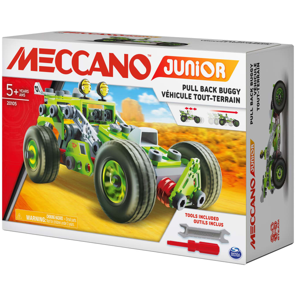 Meccano Junior Terugtrek-buggy deluxe