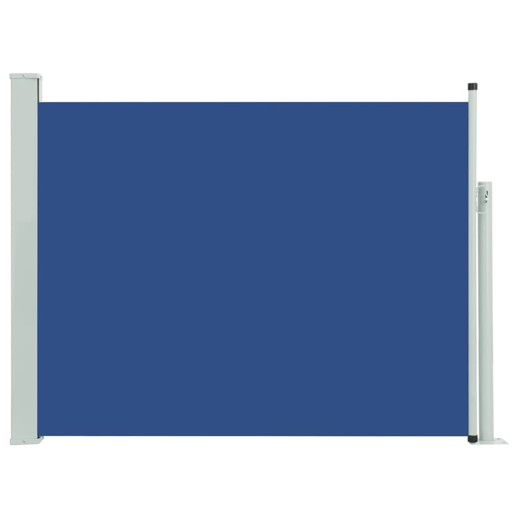 Tuinscherm uittrekbaar 140x500 cm blauw kopen? |