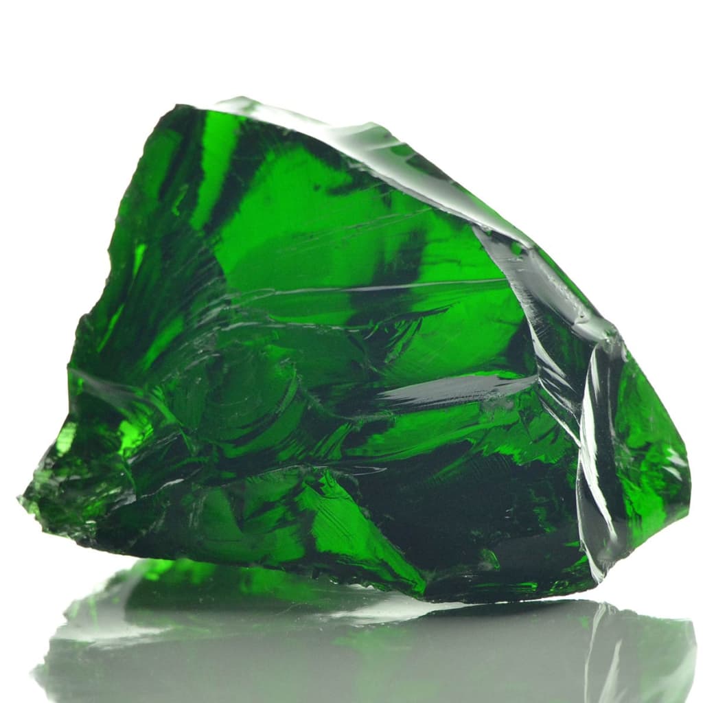 vidaXL Gabion stenen 25 kg groen 60-120 mm glas