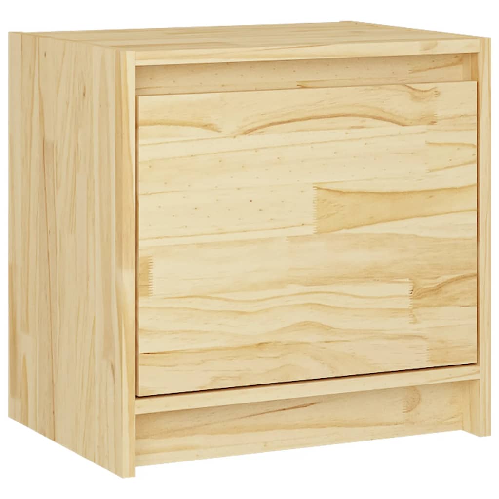 vidaXL Nachtkastjes 2 st 40x30,5x40 cm massief grenenhout